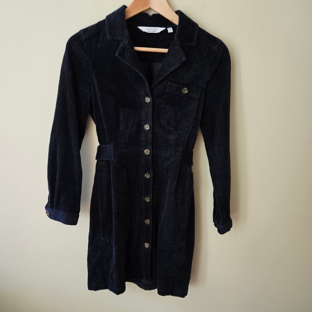 & Other Stories Black Long Sleeve Dress
